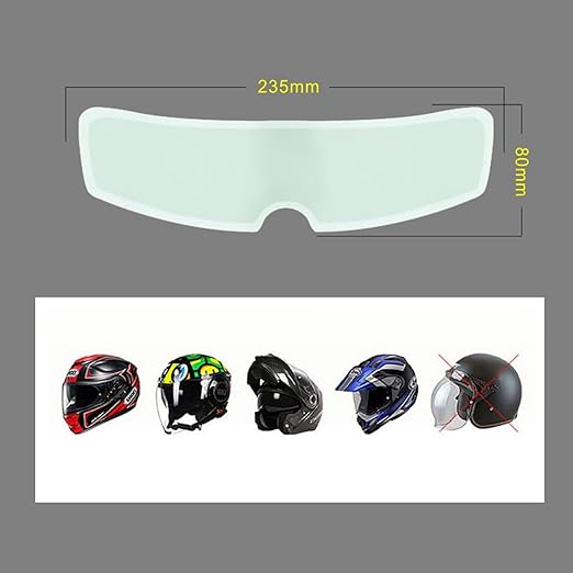 Eastbon Photochromic Anti-Fog Helmet Film