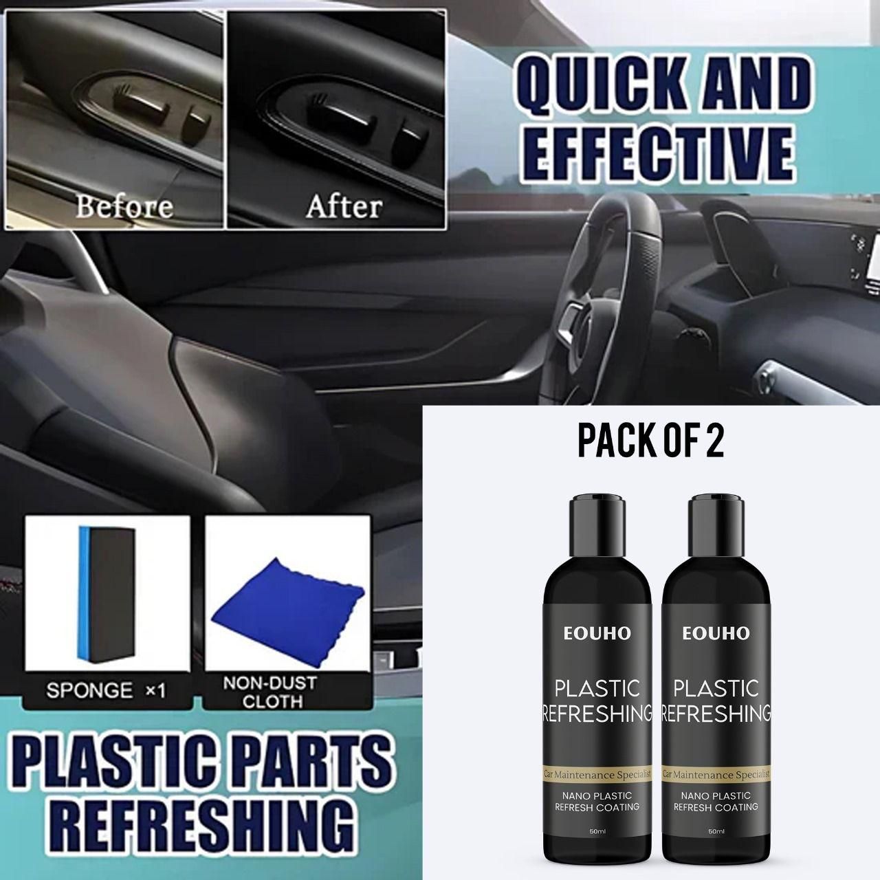Plastic Revitalizing Coating Agent(Pack Of 2)