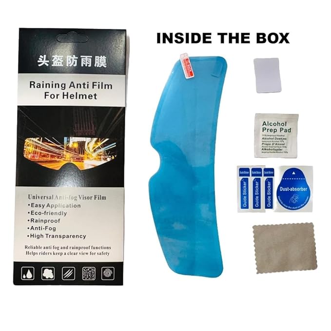 Eastbon Photochromic Anti-Fog Helmet Film