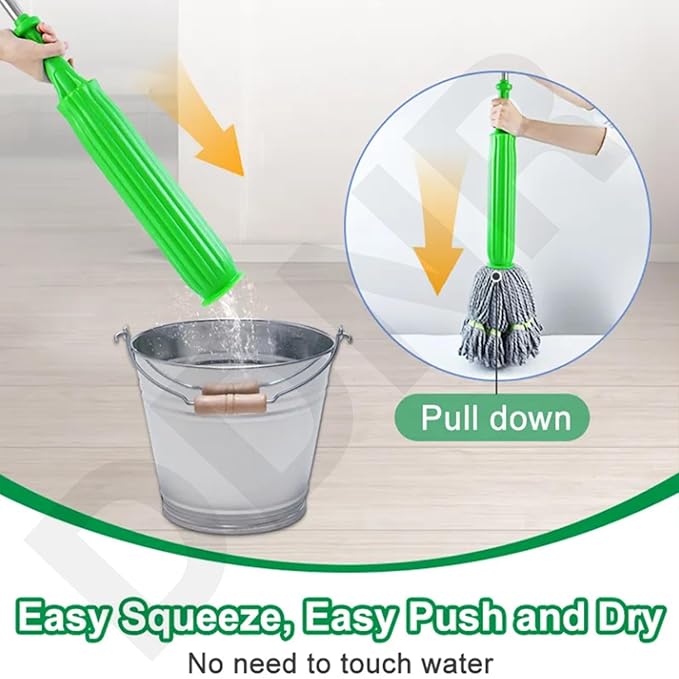 Self-twisting Water Rotating Mop