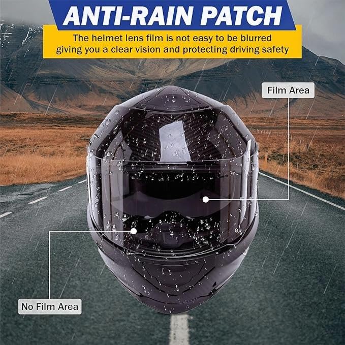 Eastbon Photochromic Anti-Fog Helmet Film